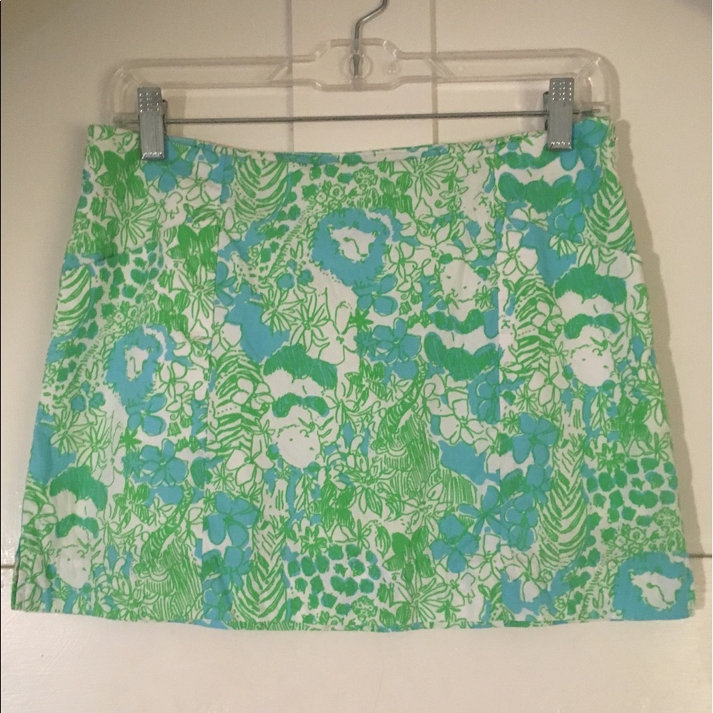 Lilly Pulitzer skirt - It’s a Zoo print